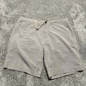 Faherty All Day Shorts Mens 34 Gray Performance Golf **